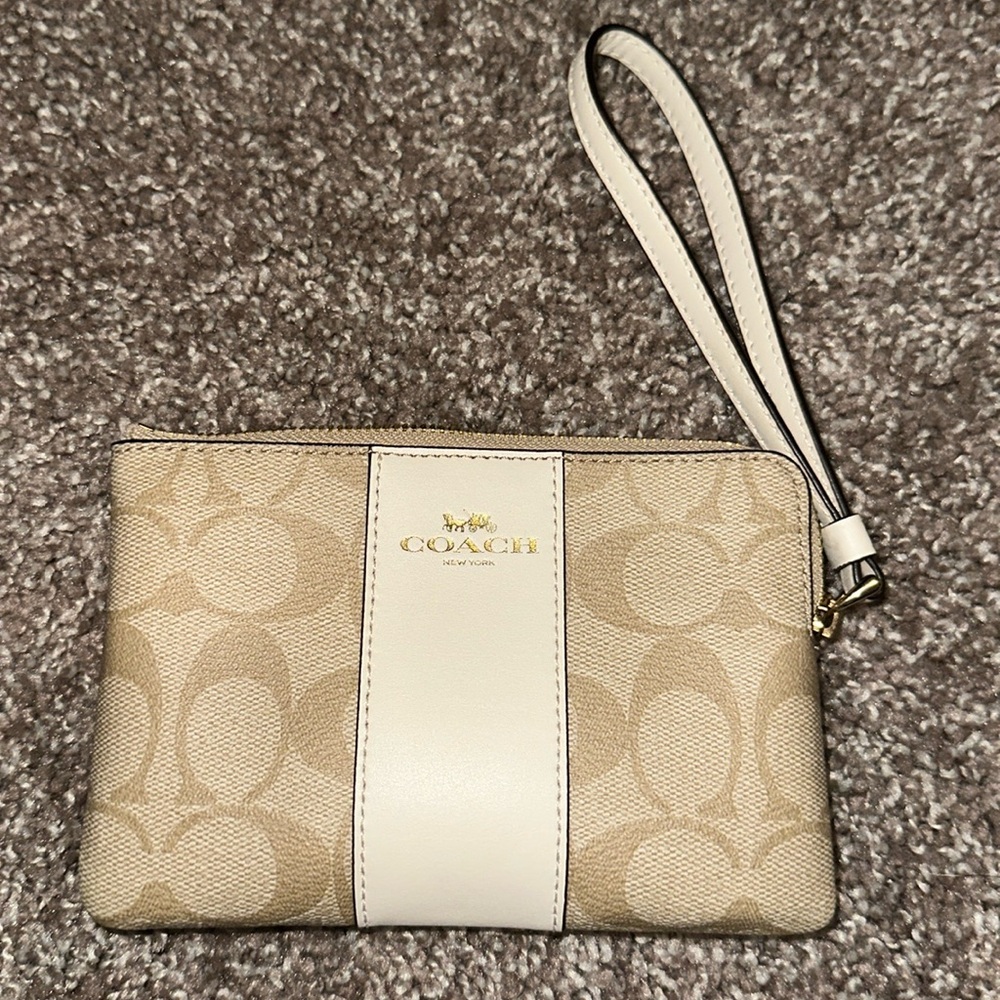 Coach small wristlet